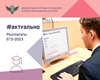 Результаты ЕГЭ.